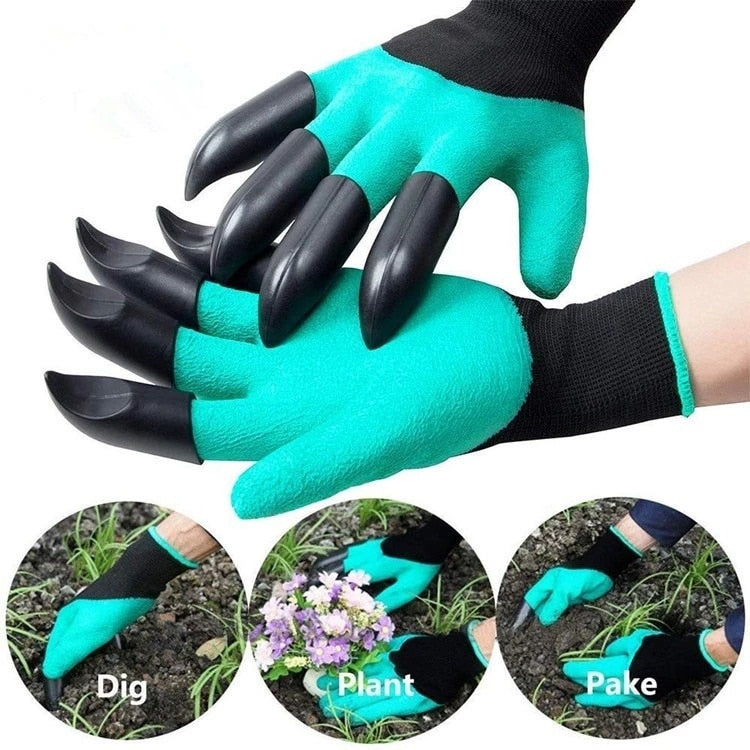 Jardible | Gants de Jardinage à Griffes ProGrip – Résistants & Respirants, Taille Universelle